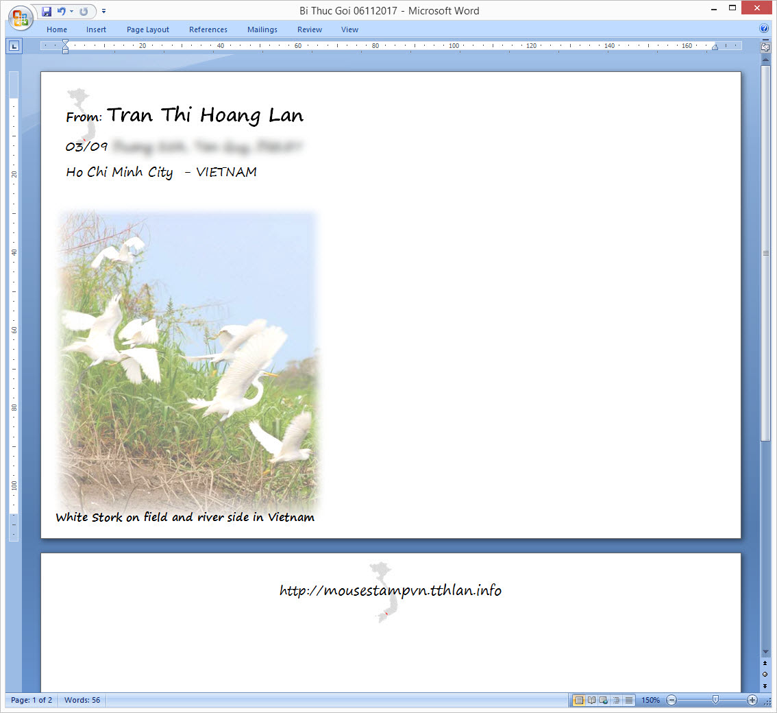 [VN] White Stork Vietnam Cover