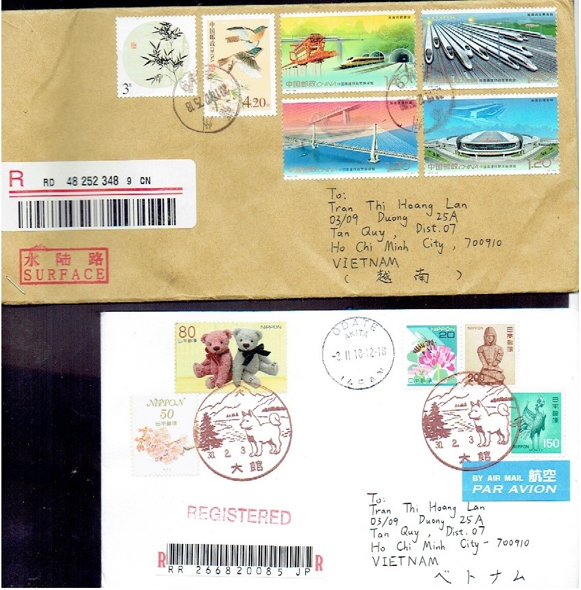 [CHN-807] First contact letter with nice letters